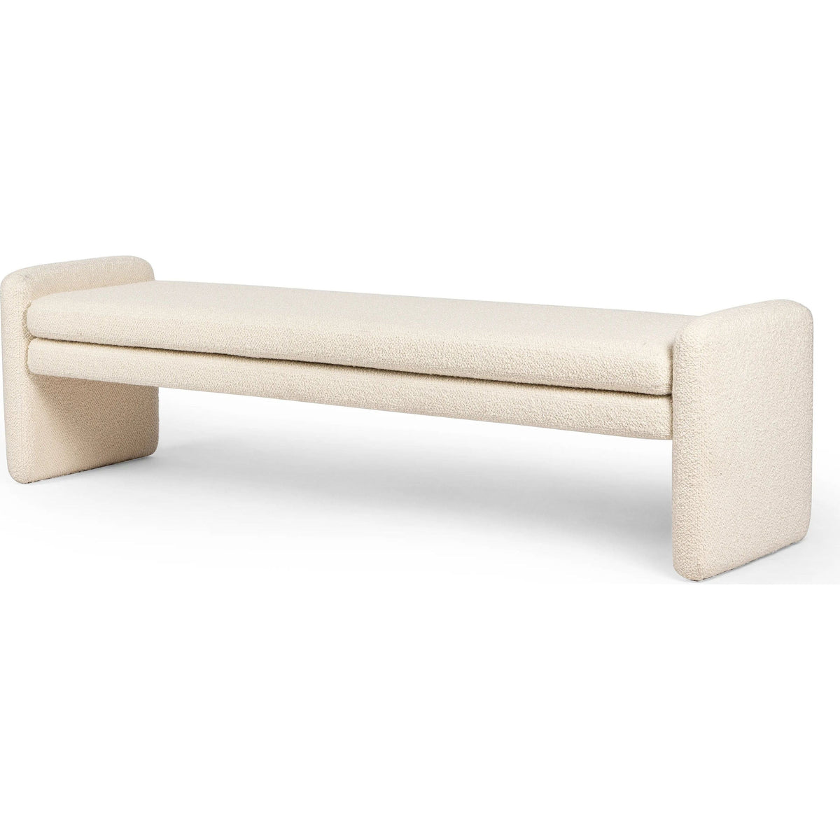 Banc d'appoint crème Serena Durham | expédition le 8/05/2024