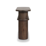 Serova Console Table - Dark Honed Emperador Marble | shipping 09/25/2026