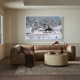 Skiing In Seefeld by Slim Aarons - White Maple