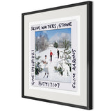 Skiing Waiters Slide by Slim Aarons