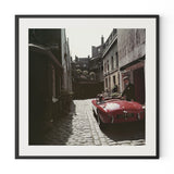 Sports Car Couple by Slim Aarons - Black Maple
