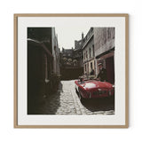 Sports Car Couple by Slim Aarons - White Oak