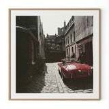 Sports Car Couple by Slim Aarons - White Oak