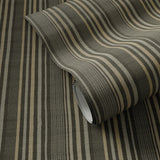 Stripe Grasscloth Wallpaper by FH Art Studio - Dusk