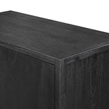 Sullivan Chest - Brushed Black Acacia Solid - Black Acacia Veneer | shipping 10/10/2026