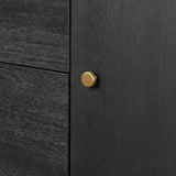 Sullivan Chest - Brushed Black Acacia Solid - Black Acacia Veneer | shipping 10/10/2026