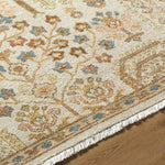 Featuring Anelka Hand-Knotted Rug by Surya at Amethyst Home. Indulge in the exquisite luxury of the Anelka Hand-Knotted Rug. Crafted with intricate detail, this rug adds elegance and sophistication to any space. Hand-knotted with expert precision, it boasts superior quality and durability for long-lasting use. Elevate your decor with this artfully crafted rug. Amethyst Home provides interior design, new home construction design consulting, vintage area rugs, and lighting in the Seattle metro area.