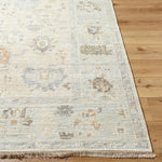 Featuring Antalya Hand-Knotted Rug by Surya at Amethyst Home. Elevate your space with our luxurious Antalya Hand-Knotted Rug. Hand-crafted with intricate detail, this rug adds a touch of sophistication to any room. Made with the finest materials, it offers both comfort and style. Transform your home into an exclusive oasis with our exquisite rug.
Hand Kno. Amethyst Home provides interior design, new home construction design consulting, vintage area rugs, and lighting in the Kansas City metro area.