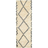 Featuring Beni Moroccan Hand-Knotted Rug by Surya at Amethyst Home. Immerse your home in the timeless elegance of our Beni Moroccan Handmade Rug. Made from premium wool and hand tufted in India, this rug is a true symbol of bohemian global style that instantly adds warmth and texture to any room. With its high pile construction, it offers a luxurious underf. Amethyst Home provides interior design, new home construction design consulting, vintage area rugs, and lighting in the Nashville metro area.