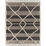 Bring a touch of global-inspired sophistication to your living space with the Cadiz Handmade Rug. This hand knotted wool rug has a plush pile, offering an inviting feel underfoot. The fringe detail adds texture and visual interest, while its Moroccan-style pattern gives this piece a timeless yet modern look. Amethyst Home provides interior design, new home construction design consulting, vintage area rugs, and lighting in the Washington metro area.