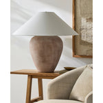 Featuring Camden Ford Accent Table Lamp by Surya at Amethyst Home. Illuminate your space with the timeless elegance of the Camden Ford accent table lamp. Standing proudly at 26 inches tall, this traditional masterpiece features a beautifully crafted ceramic body that exudes sophistication and charm. Topped with a pristine linen shade, it diffuses light gen. Amethyst Home provides interior design, new home construction design consulting, vintage area rugs, and lighting in the Des Moines metro area.