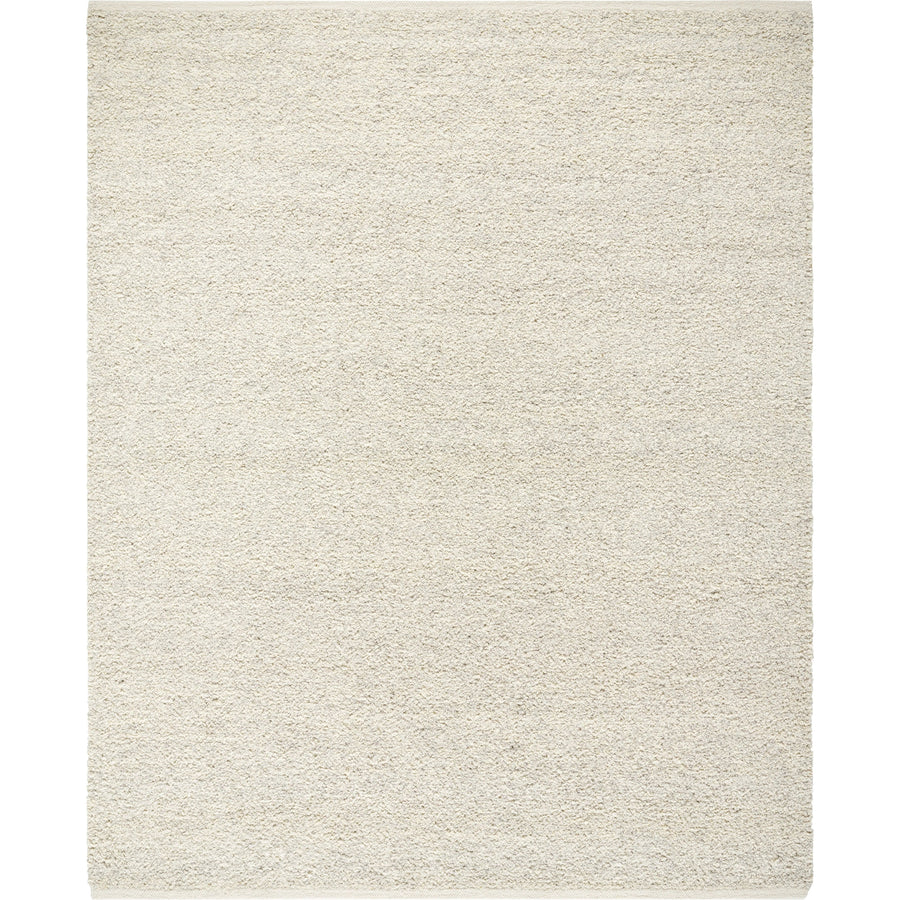 Curly Ivory/White Rug