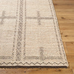 Step into a world of comfort and Bohemian charm with the Irfan handmade rug. Constructed in India, this handwoven rug is an exquisite blend of cotton and wool, offering exceptional durability along with a delightful underfoot feel. Its distinctive global style makes it a perfect centerpiece for any space that needs a dash of artistic flair. Amethyst Home provides interior design, new home construction design consulting, vintage area rugs, and lighting in the Park City metro area.