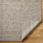 Experience the stunning beauty of the Kimberly collection with our hand-knotted wool rug. This updated traditional style rug, made in India, boasts an impressive medium pile that feels incredible underfoot. With its rich texture and timeless design, it's sure to become a focal point in your space. Amethyst Home provides interior design, new home construction design consulting, vintage area rugs, and lighting in the Boston metro area.