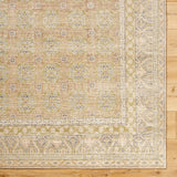 Featuring Marisa Hand-Knotted Rug by Surya at Amethyst Home. Step into the idyllic charm of a French Country Cottage with our Marisa handmade rug. This piece, hand-knotted in India, is made entirely of wool, providing your space with a comforting and cozy feel. Its low pile construction makes it ideal for high-traffic areas, ensuring its beauty will last t. Amethyst Home provides interior design, new home construction design consulting, vintage area rugs, and lighting in the Des Moines metro area.