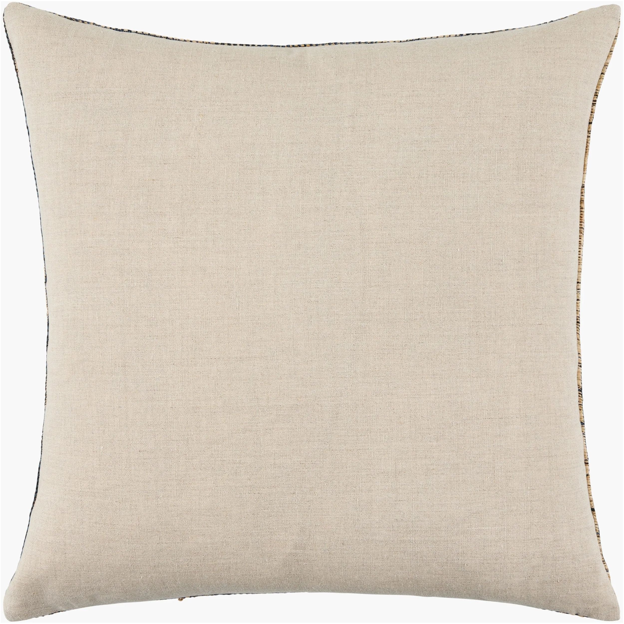 Featuring Marzano Pillow by Surya at Amethyst Home. Indulge in luxurious comfort with the Marzano Pillow. Handcrafted with the finest materials, this pillow exudes elegance and sophistication. Sink into its plush softness and experience a peaceful night's sleep. Upgrade your bedding with this exclusive pillow and elevate your bedroom to a new level of luxury.. Amethyst Home provides interior design, new home construction design consulting, vintage area rugs, and lighting in the Houston metro area.