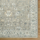 Step into a world of timeless elegance with the Reflection Collection's exquisite area rug, a true masterpiece that seamlessly blends traditional charm with modern practicality. Amethyst Home provides interior design, new home construction design consulting, vintage area rugs, and lighting in the Des Moines metro area.