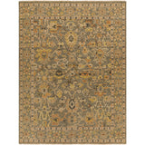 This Reign Hand-Knotted Rug is a perfect addition to any home. Made from 100% wool, this traditional-style rug features a low pile construction and beautiful fringe detailing that will add elegance to your space. Designed in India, this high quality piece is sure to stand the test of time. Amethyst Home provides interior design, new home construction design consulting, vintage area rugs, and lighting in the Monterey metro area.