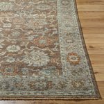 The Reign Collection showcases traditional inspired designs that exemplify timeless styles of elegance, comfort, and sophistication. With their hand knotted construction, these rugs provide a durability that can not be found in other handmade constructions, and boasts the ability to be thoroughly cleaned as it contains no chemicals that react to water, such as glue. AmethystHome provides interior design, new construction, custom furniture, and rugs for Laguna Beach metro area