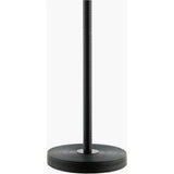 Featuring Safe Accent Table Lamp by Surya at Amethyst Home. Introducing the Safe Accent Table Lamp, a minimalist modern masterpiece that blends functionality and artistry. This lamp stands 25 inches tall, sculpted from iron for the body and a sturdy resin base, giving it a robust yet sleek profile. The shade is made of natural rattan, adding an organic touc. Amethyst Home provides interior design, new home construction design consulting, vintage area rugs, and lighting in the Park City metro area.