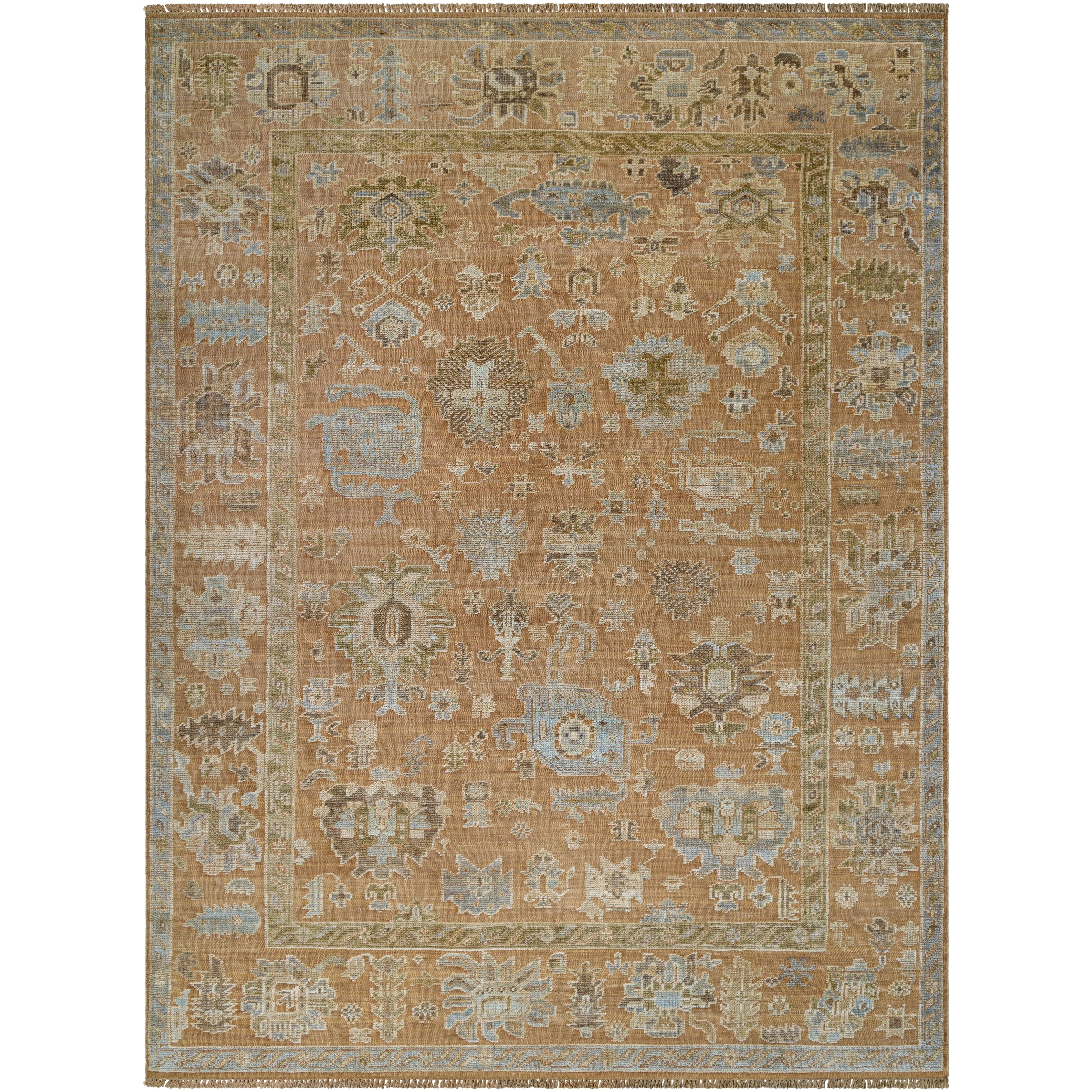 Featuring Sinclair Hand-Knotted Rug by Surya at Amethyst Home. Crafted with care, the Sinclair Hand-Knotted Rug is a luxurious addition to any space. Made with expert precision, this rug boasts a %100 hand-knotted construction, creating a durable yet soft foundation for your home. Elevate your decor and enjoy the benefits of this timeless piece.
100% WoolHa. Amethyst Home provides interior design, new home construction design consulting, vintage area rugs, and lighting in the San Diego metro area.