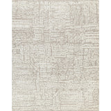 Introducing the Tunus Aubrey rug, hand-knotted from 100% wool and woven into an abstract, geometric pattern. Featuring taupe and ivory colors, this stylish and warm rug brings modern sophistication to any space. Amethyst Home provides interior design, new home construction design consulting, vintage area rugs, and lighting in the Kansas City metro area.