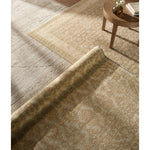 Elevate your living space with the Wyoming Hand Knotted Rug, expertly crafted to combine timeless artistry with durable quality. This meticulously hand-knotted piece offers subtle texture and refined patterns that enhance any room with sophistication. Amethyst Home provides interior design, new home construction design consulting, vintage area rugs, and lighting in the Miami metro area.