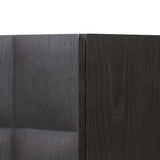 Swell Media Console - Dry Black Oak Veneer