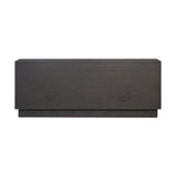 Swell Media Console - Dry Black Oak Veneer