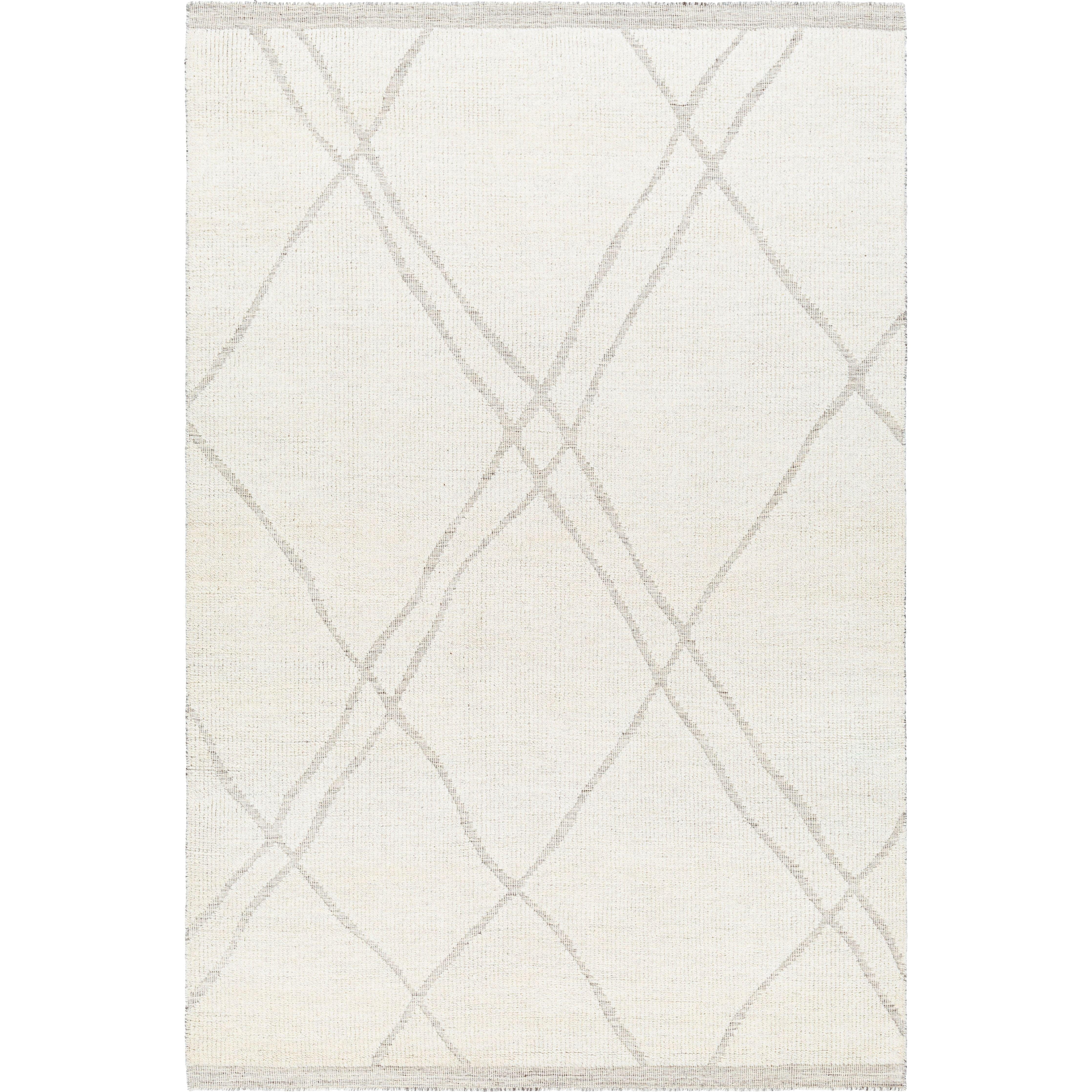 Tunus Cream Hand-Knotted Rug