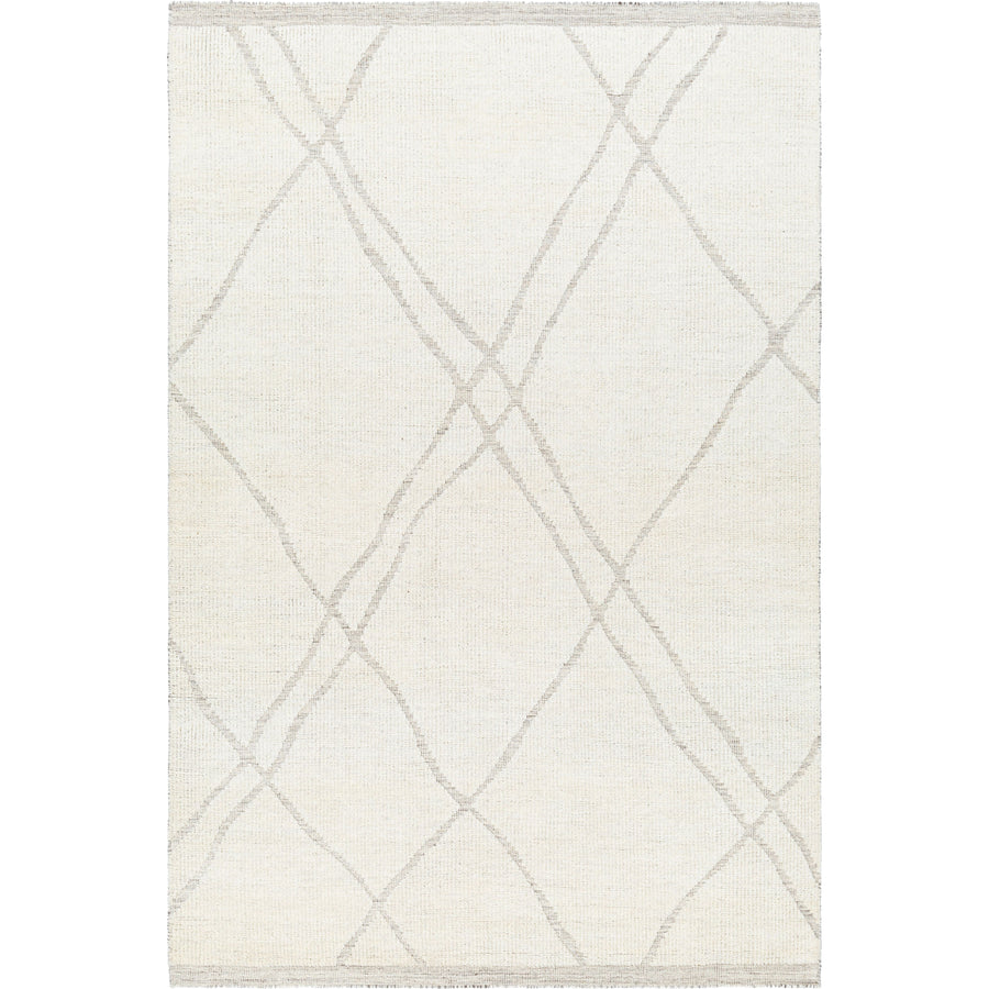 Tunus Cream Hand-Knotted Rug