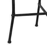 Tabitha Outdoor Dining Table - 42" - Polished White Marble | shipping 10/25/2026