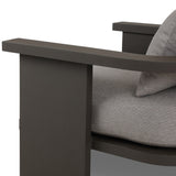 Tahana Outdoor Metal Chair - Casa Grey | shipping 08/21/2026