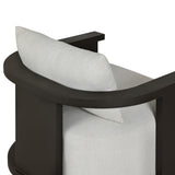 Tahana Outdoor Metal Swivel Chair - Alessi Linen