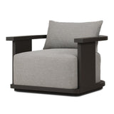 Tahana Outdoor Metal Swivel Chair - Casa Grey | shipping 08/14/2026