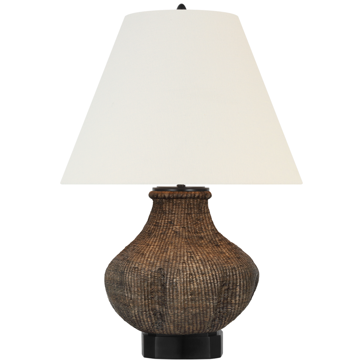Tahiti 25" Table Lamp Smoke | shipping 11/20/2025