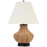 Featuring Tahiti 25" Table Lamp Toast by Visual Comfort at Amethyst Home. Illuminate your space with the elegant Tahiti 25" Table Lamp Toast. Its sleek and stylish design exudes sophistication, while its warm glow adds a touch of luxury to any room. The perfect addition to elevate your decor with a touch of exclusivity.
Overall Dimensions: 17" L x 17" W x 24.75" HWeight: 4 lb. Amethyst Home provides interior design, new construction, custom furniture, and area rugs in the Salt Lake City metro area