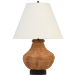 Featuring Tahiti 25" Table Lamp Toast by Visual Comfort at Amethyst Home. Illuminate your space with the elegant Tahiti 25" Table Lamp Toast. Its sleek and stylish design exudes sophistication, while its warm glow adds a touch of luxury to any room. The perfect addition to elevate your decor with a touch of exclusivity.
Overall Dimensions: 17" L x 17" W x 24.75" HWeight: 4 lbs.. Amethyst Home provides interior design, new construction, custom furniture, and area rugs in the Washington metro area