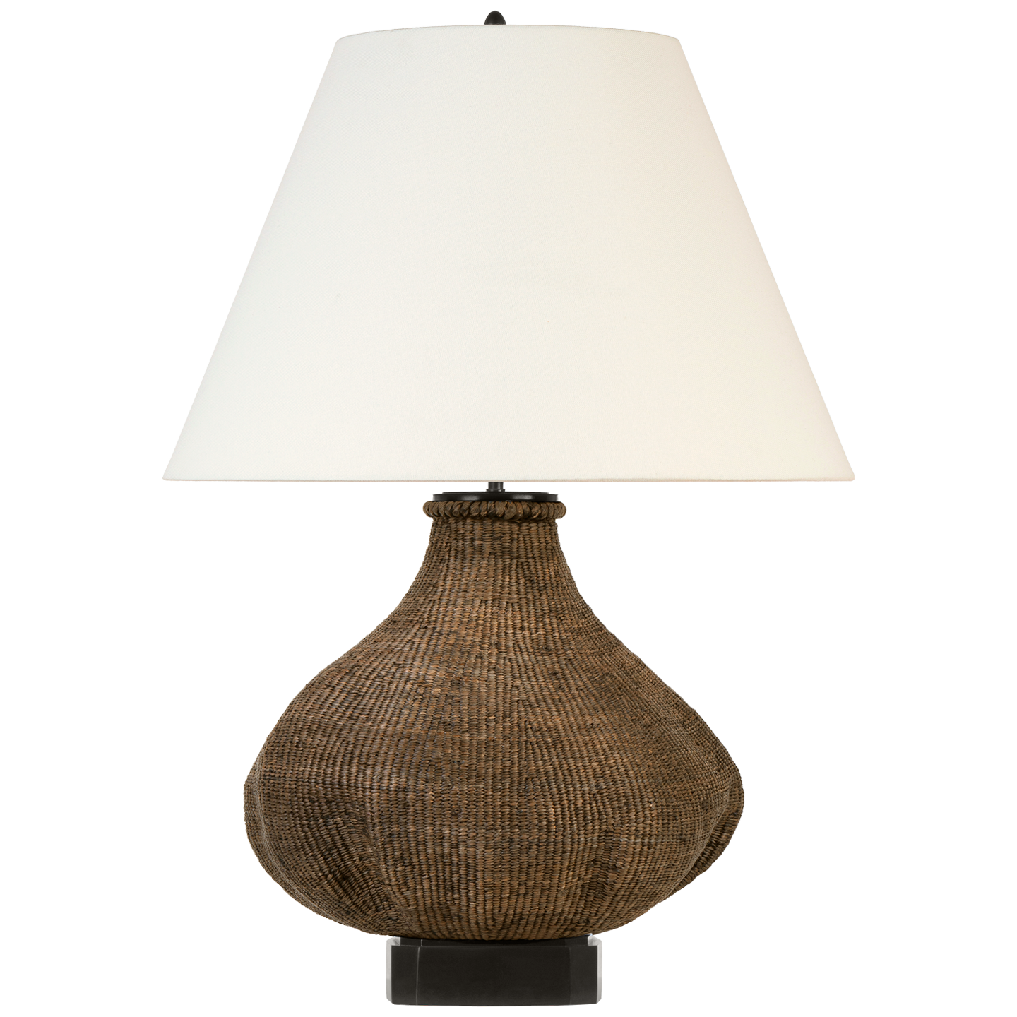 Featuring Tahiti 32" Table Lamp Smoke by Visual Comfort at Amethyst Home. Illuminate your space with the Tahiti 32" Table Lamp. Crafted from high-quality materials, this lamp exudes luxurious elegance. Its smoke-colored glass base adds a touch of sophistication to any room. Transform your space into a stylish haven with this sleek and modern lamp.
Overall Dimensions: 22" L x 22. Amethyst Home provides interior design, new construction, custom furniture, and area rugs in the Laguna Beach metro area
