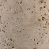 Taos Cordless Table Lamp - Natural Travertine | shipping 02/10/2027