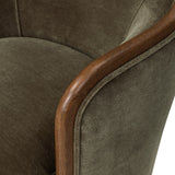 Tibby Swivel Chair - Monte Olive | shipping 11/15/2026