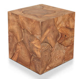 Tomlin Outdoor End Table - Teak Root | shipping 09/15/2026