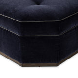 Tonna Cocktail Ottoman - Monte Navy | shipping 11/18/2026