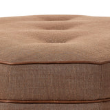 Tonna Cocktail Ottoman - Savoy Sienna | shipping 11/25/2026