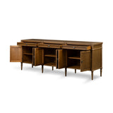 Toulouse 6 Door Sideboard - Toasted Oak Veneer | shipping 10/15/2026