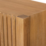 Tristan Media Console - Light Natural Oak Veneer | shipping 08/28/2026