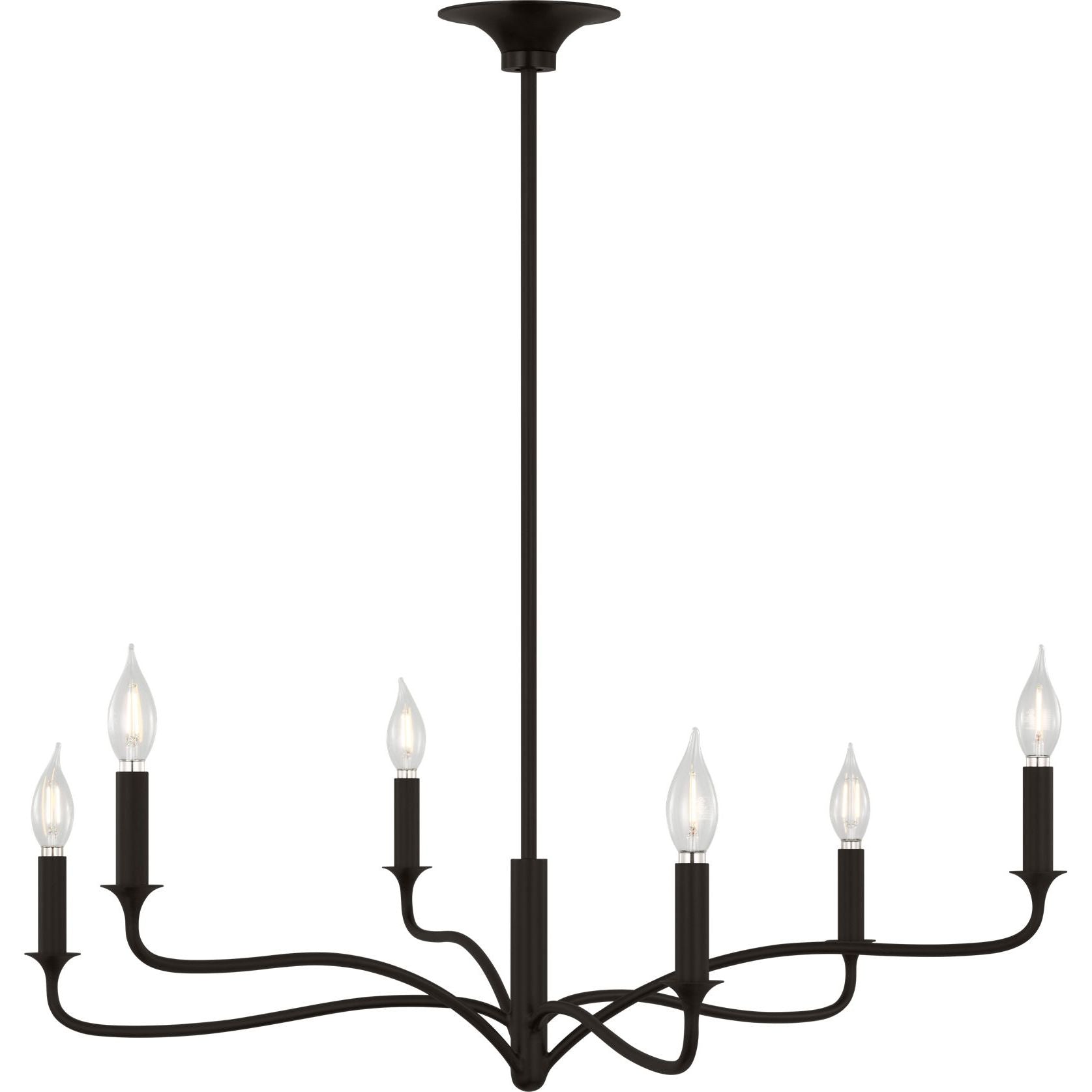 Aged Iron Bulb(s) Not Included