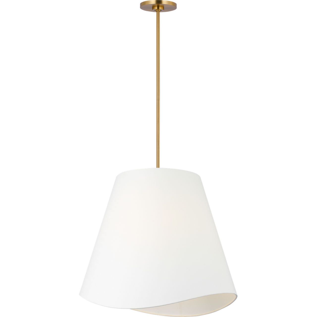 Burnished Brass Bulb(s) Not Included