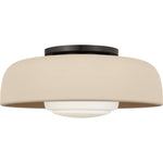 Aged Iron with Ivory Stoneware Shade | shipping 10/18/2026