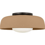 Aged Iron with Toast Stoneware Shade | shipping 10/18/2026